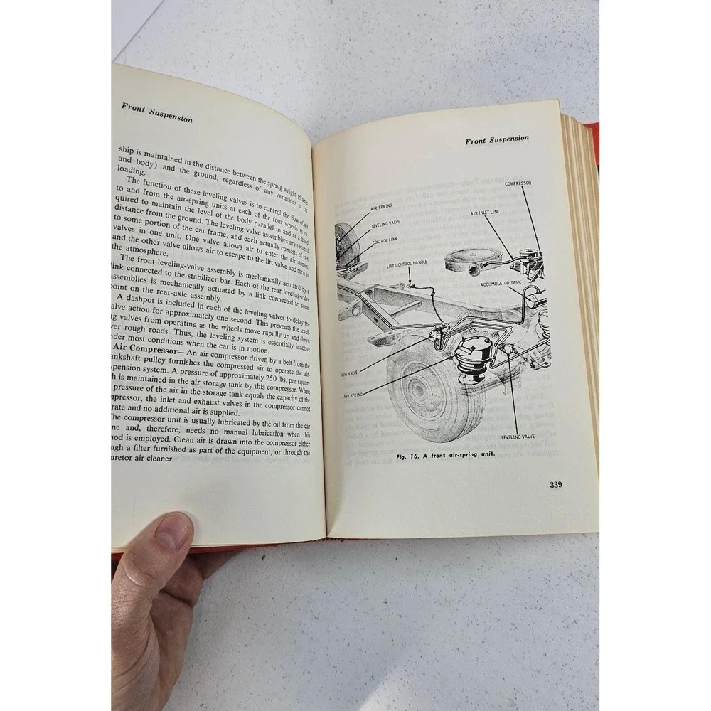 Audel Automobile Guide 1969 Vintage Auto‎ Repair Manual Illustrated HC